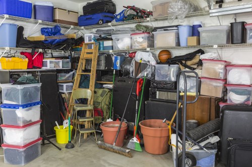 Organized and clean garage after clearance